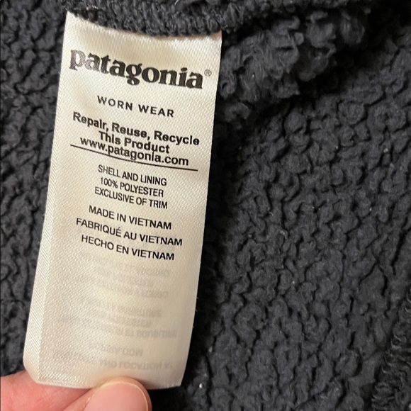 Patagonia Women’s Los Gatos 1/4-Zip Jacket Sunken Blue Size M - Picture 6 of 9